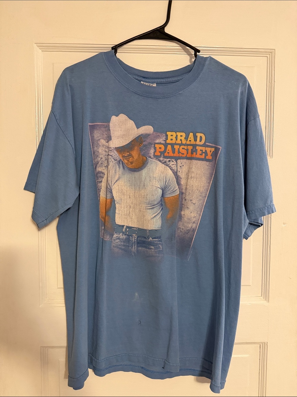 Vintage Light Blue Brad Paisley Graphic Tee